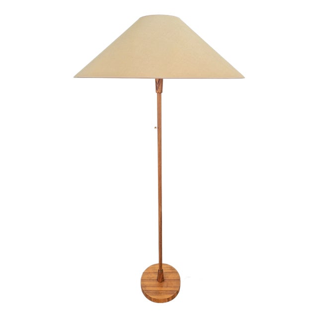 Mid-Century Scandinavian Teak Floor Lamp, 1960s For Sale