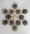 21st Century Beehive Polished Brass Smoky Murano Flush Mount by Fabio LTD For Sale - Image 6 of 8