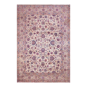 Early 20th Century Persian Silk Kashan Carpet