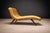 Wood Chaise Lounge in Hardwood and Faux Leather, Unknown, 1950s For Sale - Image 7 of 11