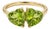Peridot Double Heart Shape Ring, 925 Silver August Birthstone Ring Us 7 For Sale