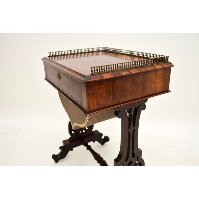 Mid 19th Century Victorian Side Table, 1840s For Sale - Image 5 of 12