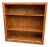 Mid 20th Century Modern Solid Oak Low Bookshelf Bookcase For Sale