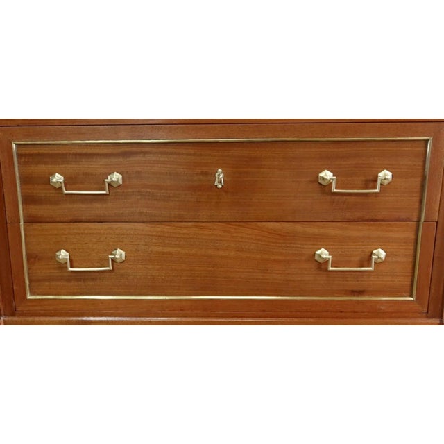 Louis XVI Style Mahogany Chest of Drawers, 19th-century For Sale - Image 9 of 18
