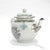 A fine 18th century Chinese Export porcelain teapot. Decorated throughout with flowers & floral sprays en grisaille and...