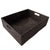 Artifacts Rattan Rectangular Storage Basket in Tudor Black - 20" For Sale - Image 11 of 11