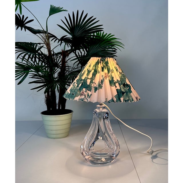 Sculptural Mouth-Blown Crystal Art Glass Table Lamp from Vannes Le Chatel, France, 1960s For Sale - Image 11 of 17