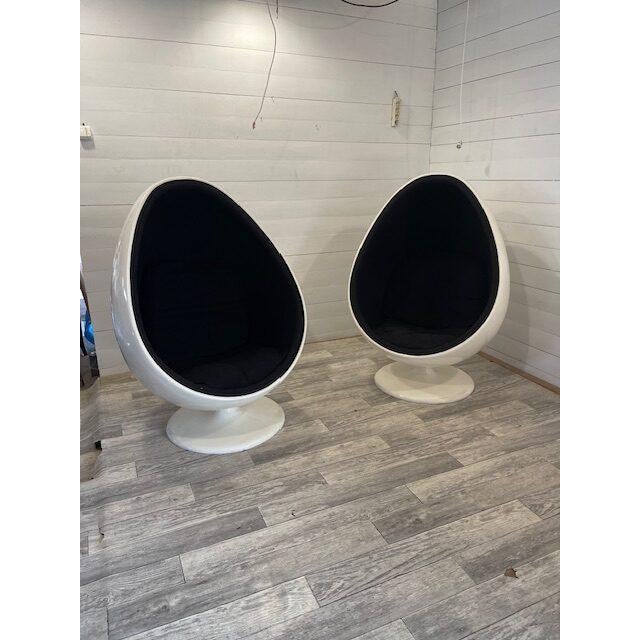 Vintage Egg Ovalia Armchair from Thor-Larsen, 1970s, Set of 2 For Sale - Image 17 of 17