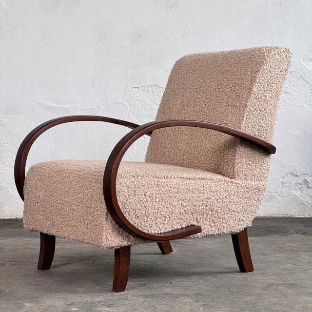 H-410 Chairs by Jindrich Halabala for Up Závody, 1930s, Set of 2 For Sale - Image 11 of 12