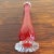 1950s Barovier and Toso Carnelian Red Murano Glass Vase For Sale - Image 5 of 10