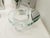 Celada Serie Bathroom Set in Chrome-Plated Brass and Cut Glass by Gianni Celada for Fontana Arte, 1967, Set of 7 For Sale - Image 9 of 18