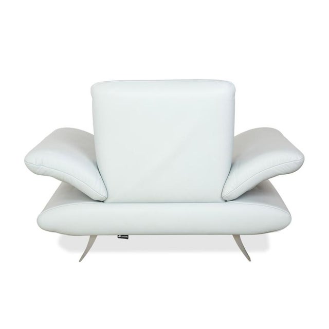 Rossini Armchair in Light Blue Fabric from Koinor For Sale - Image 16 of 18