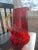 Gorgeous Red Amberina Crackle Glass Pitcher. Great for entertaining or just admiring, glows beautifully in the light.