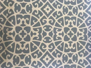 Scalamandre Anshun Lattice Color Sky Fabric - 3 Yards