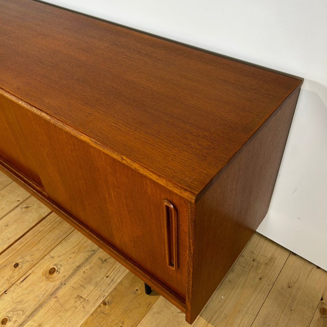 Wood Danish Teak Sideboard, 1960s For Sale - Image 7 of 12