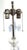 Pair of Barovier & Toso Murano Atmospheric Silver Leaf Glass Lamps, Late 20th C For Sale - Image 10 of 12