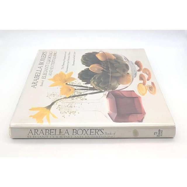 English 1984 Vintage Arabella Boxer's "Elegant Cooking and Entertaining" Book For Sale - Image 3 of 12