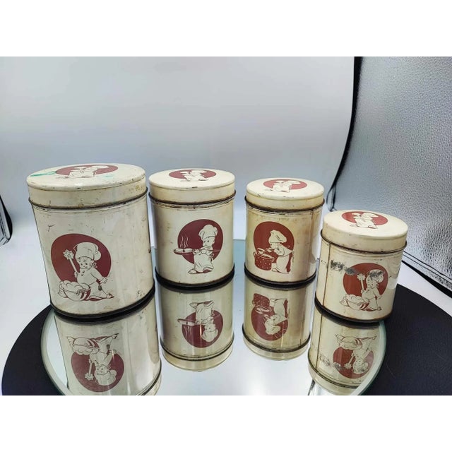 Art Deco Spice Containers, Set of 4 For Sale - Image 11 of 11