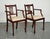 Hepplewhite Dining Chairs in Cream Upholstered Seats from Bevan Funnell, Set of 5 For Sale - Image 11 of 16