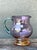 Vintage Boho Iridescent Glass Pitcher For Sale - Image 4 of 7