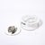 Mid-Century Silver Plate & Glass Caviar Service With Sculptural Sturgeon Handle For Sale - Image 9 of 18