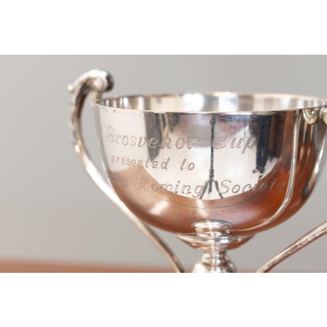1950s Vintage Silver Plated Trophies, 1950, Set of 5 For Sale - Image 5 of 10