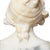 Stone Antique Italian Polychrome Carved Alabaster Portrait Bust of a Lady For Sale - Image 7 of 15