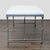 Crate and Barrel Marble Top Dining Set With 4 Chairs For Sale In San Francisco - Image 6 of 8