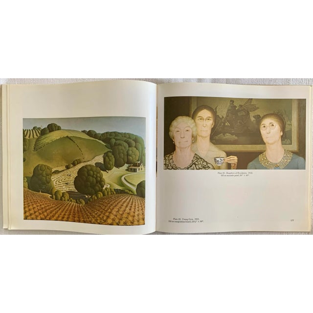 Brown 1970s Grant Wood Book For Sale - Image 8 of 12