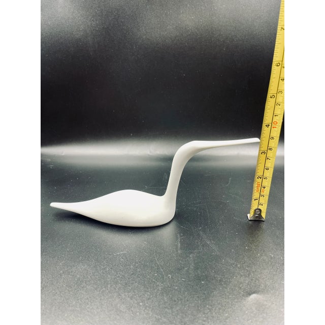 Modernist Bird Figure by Tapio Wirkkala in Porcelain for Rosenthal ~ 1970s For Sale - Image 11 of 13