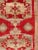 Mid 20th Century Mid 20th Century Bright Red and Taupe Vintage Turkish Oushak Rug With Dual Medallion Design For Sale - Image 5 of 10
