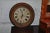 Wood Train Station Clock, 1940s For Sale - Image 7 of 7