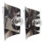 French Space Age Wall Lights, 1970s, Set of 2 For Sale