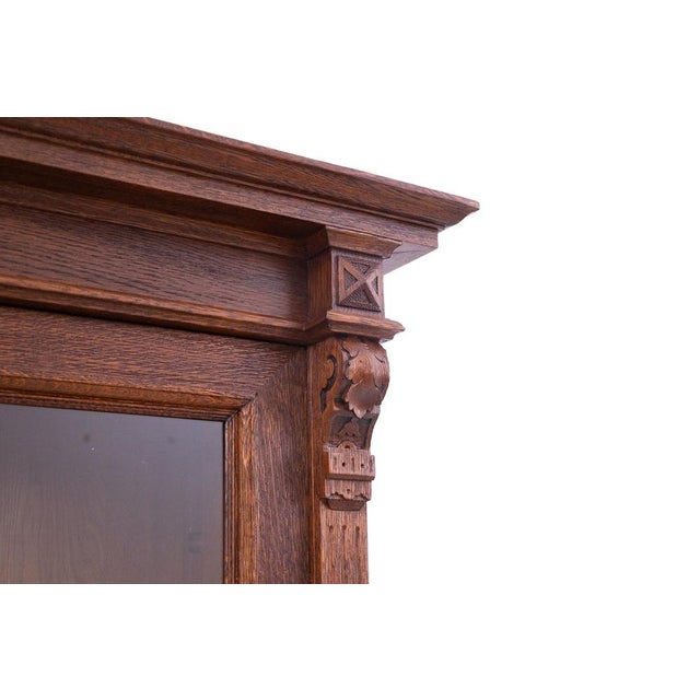 Antique Scandinavian Library, 1890s For Sale - Image 6 of 9