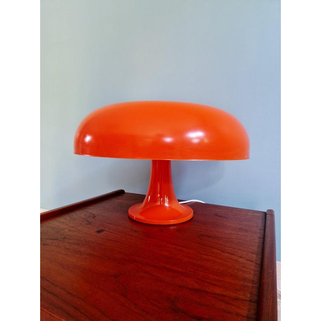 Textile Nesso Table Lamp in Fiberglass and Polyester by Giancarlo Mattioli for Artemide, 1960s For Sale - Image 7 of 18