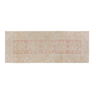 Vintage Turkish Anatolian Hand Knotted Wool Rug, 2'5''x6'7'' For Sale