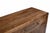 70'' Solid Wood Sideboard Cabinet — Fully Assembled 4-Door Sideboard in Light Walnut For Sale - Image 13 of 15