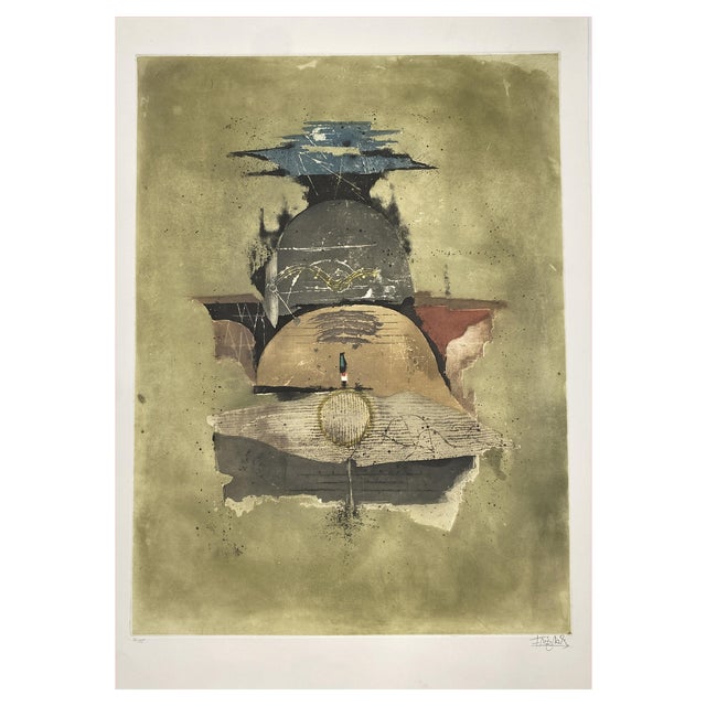 Johnny Friedländer, L'Ete de la Saint-Martin, 1983, Color Etching For Sale