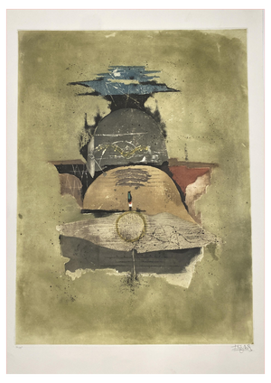 Johnny Friedländer, L'Ete de la Saint-Martin, 1983, Color Etching