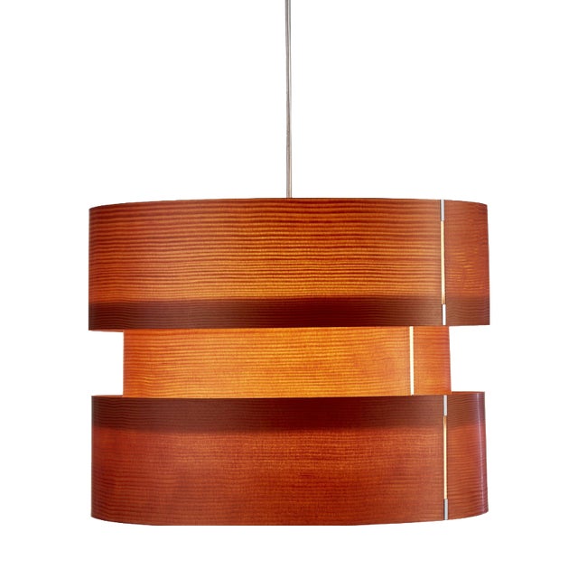 Cister Wood Hanging Lamp by José Antonio Coderch For Sale