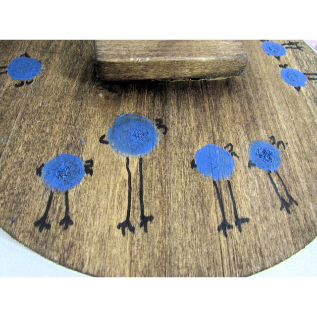 Vintage Well Weathered 2 Gallon Pickle Crock + Lid J. Fisher & Co Lyons, Ny For Sale - Image 9 of 16