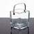 Substantial and attractive french crystal ice bucket square shape and chrome/steel handle from French luxury design house,...
