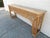 1900 - 1909 Antique Chinese Chippendale Bamboo Console or Altar Table For Sale - Image 5 of 18