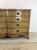 This mid century eight drawer dresser by Drexel features hardwood construction, bleached walnut veneer with original...