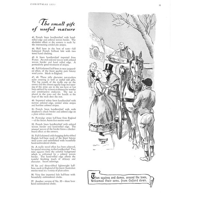 1930s The Gentleman's Quarterly the Christmas-Giving Number 1930 Catalog For Sale - Image 5 of 17