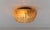 Mid-Century Modern Amber Bubble Glass Flush Mount, 1960s For Sale - Image 4 of 10