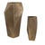 GeoForm Indoor-Outdoor Brass Vases Set/2 For Sale In Chicago - Image 6 of 6