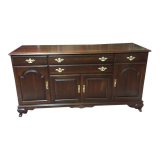 Vintage Sideboard Buffet, Ethan Allen Furniture For Sale