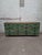 Industrial Green Wooden Drawer Cabinet For Sale - Image 10 of 10