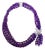 700 Ct Natural Amethyst Multi Layer Bead Necklace in Platinum with 9 Ct Diamonds For Sale